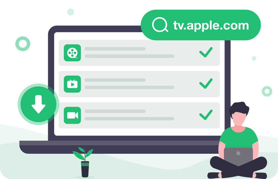 download video from apple tv web player