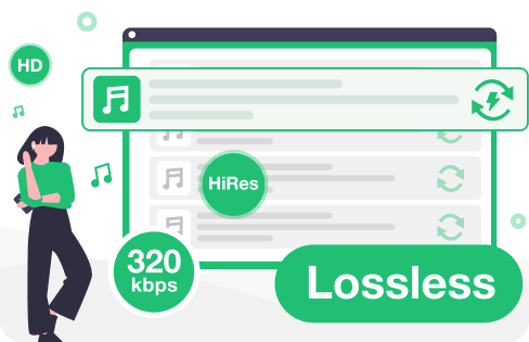 keep high quality of streaming audio