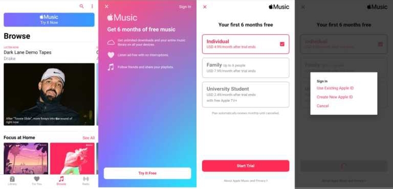 get best buy apple music 6 months free