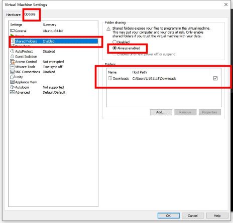 add spotify music to linux via shared folder
