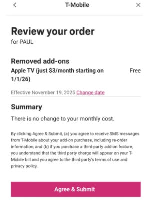 activate apple tv on t mobile