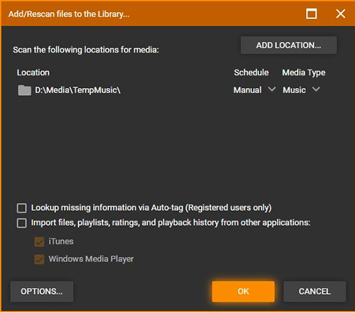 import itunes playlist to mediamonkey