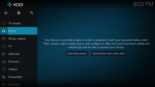 add apple music to kodi