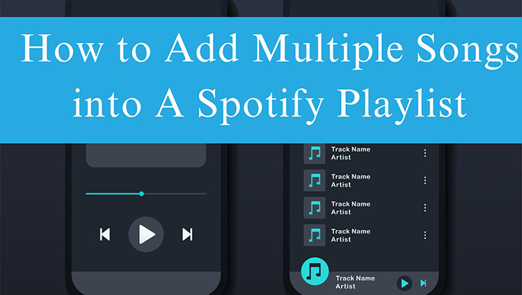 add multiple songs into sptify playlist
