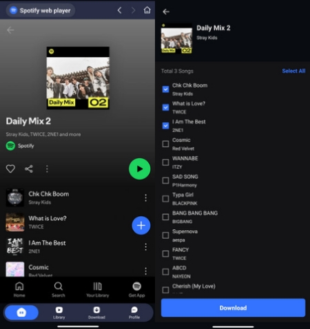add music noteburner spotify music converter for android