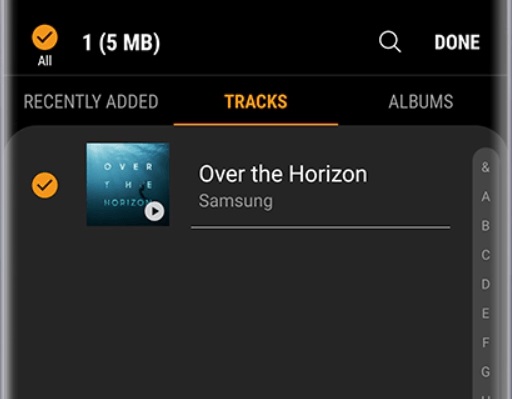 add spotify music to galaxy watch