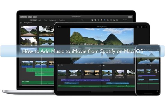 add music to imovie from spotify