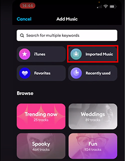 add spotify music to splice android