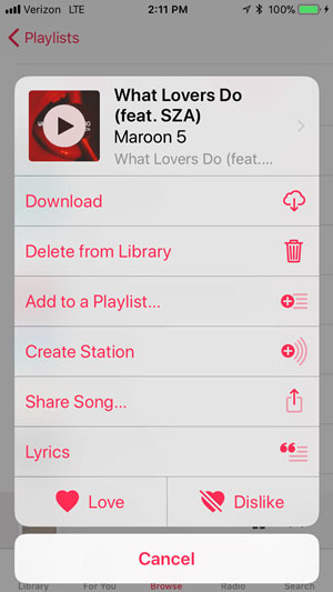 add songs to apple music shared playlist