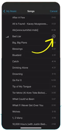 add drm protected songs to imovie iphone