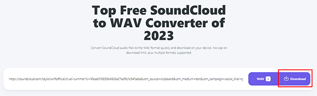 add soundcloud songs to soundcloudrips
