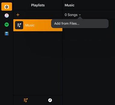 add spotify tracks to djay pro on ipad