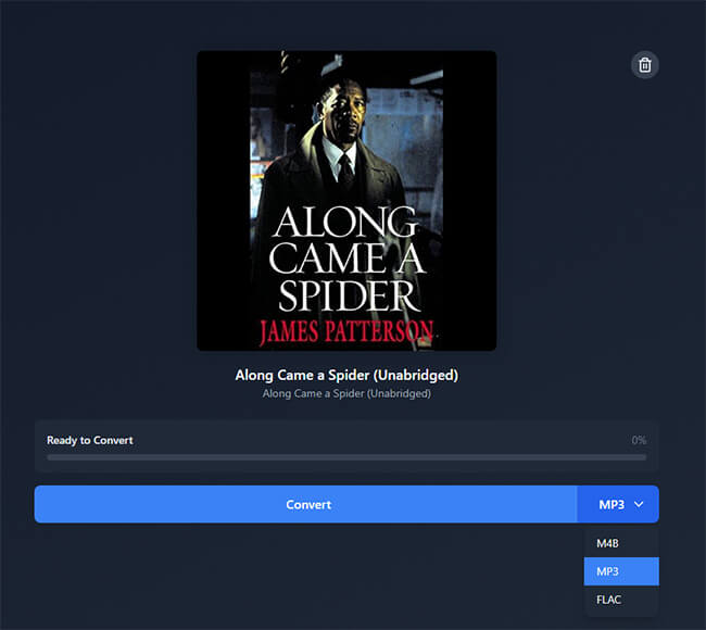 choose audible output format in kamsker