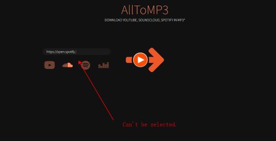 alltomp3 cant be used