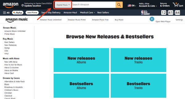 amazon digital music