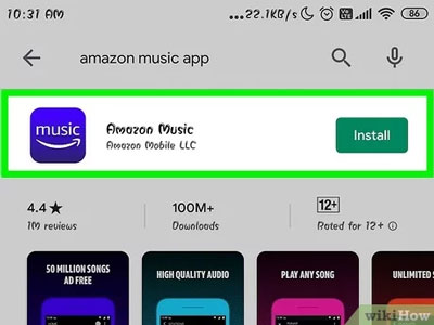 reinstall amazon music app to solve error 200