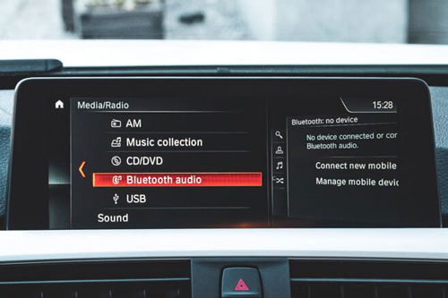 connect amazon music in car