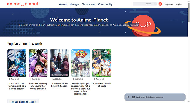 anime planet