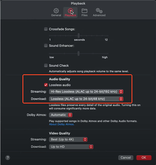 apple music audio quality mac