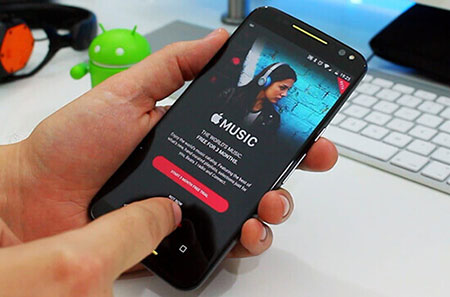 use apple music on android