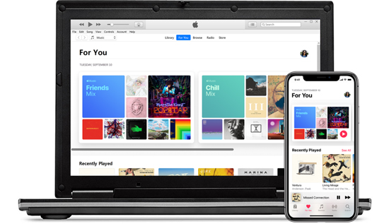 use apple music on pc via itunes
