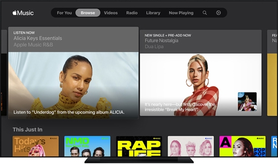 Apple Music on Samsung TV
