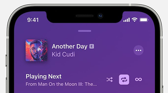 turn off apple music repeat to fix apple music shuffle not random