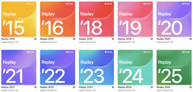 apple music replays