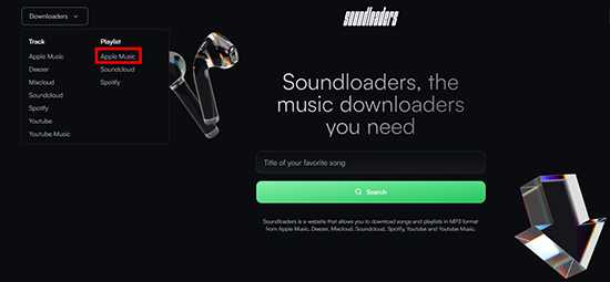 soundloaders apple music to mp3 downloader