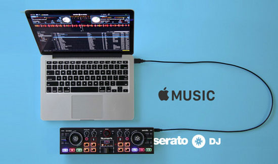 use apple music with serato