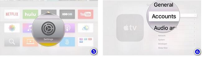 set up home sharing apple tv