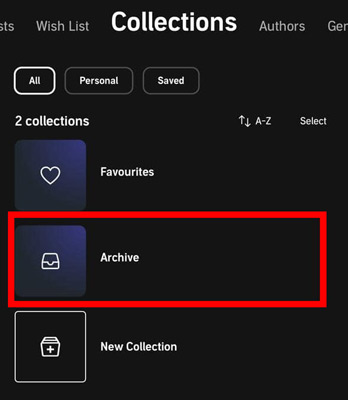 audible archive mobile