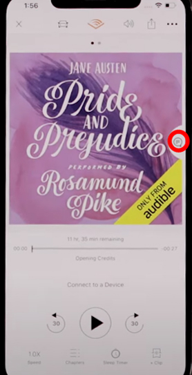 audible captions