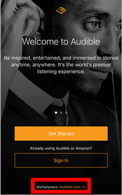 audible marketplace mobile