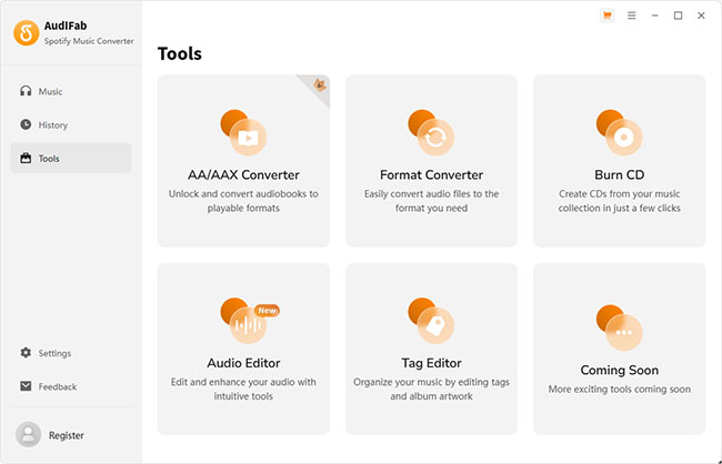 audifab spotify music converter tools