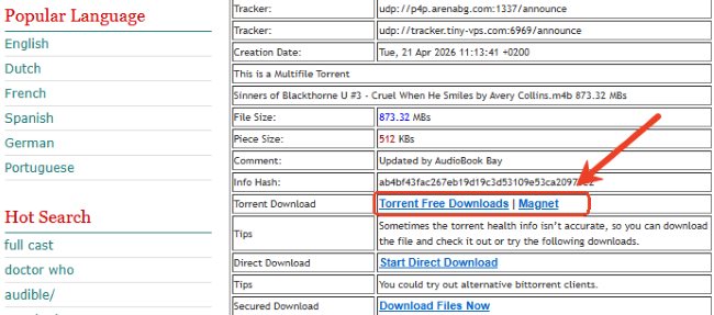 audiobook bay torrnet free download