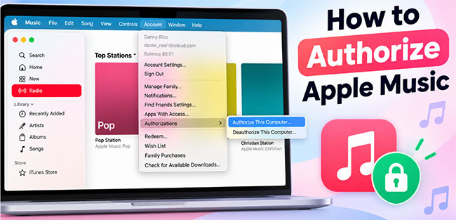 authorize apple music