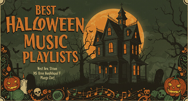 best halloween music playlist