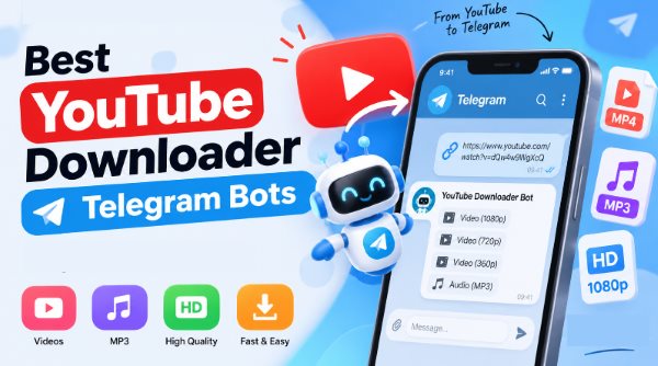 best youtube downloader telegram bots