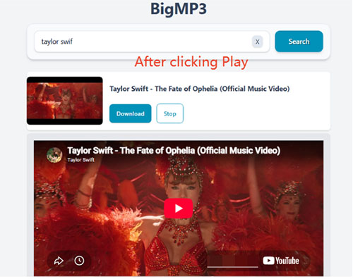bigmp3 play music