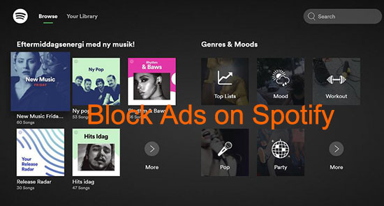 block ads on spotify