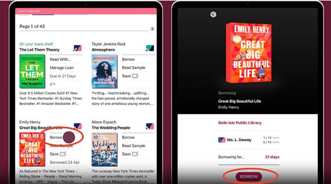 borrow audiobooks in libby