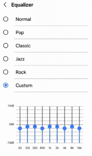 built in equalizer on android for soundcloud
