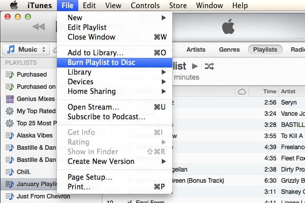 burn youtube music to cd by itunes