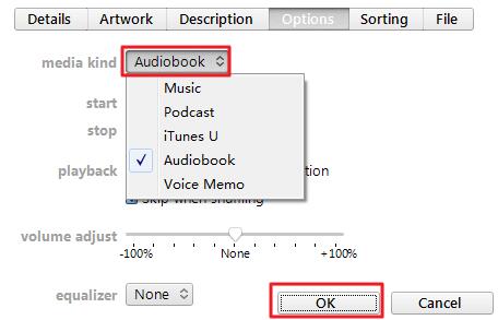 change media type itunes
