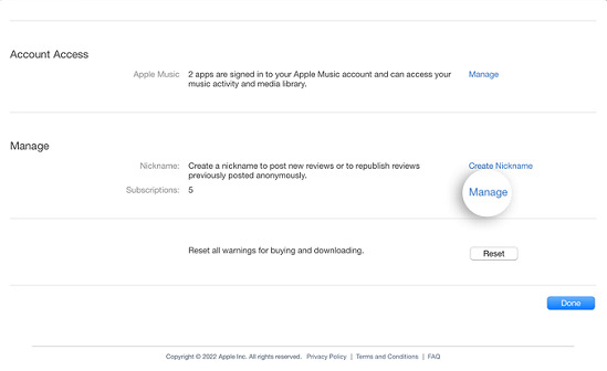 check apple music subscription on mac
