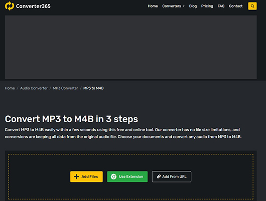 converter356 mp3 to m4b converter