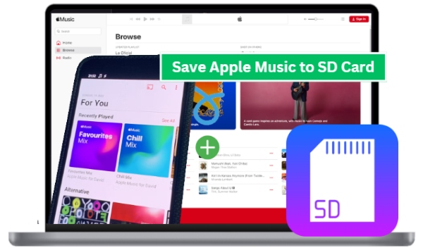 download apple music to sd card