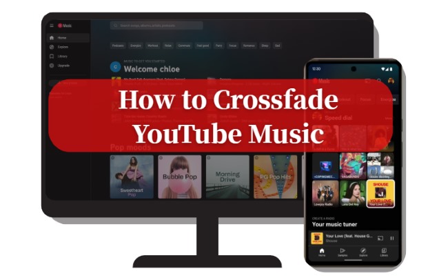 crossfade youtube music