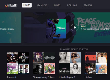 deezer flac music download